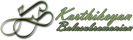 Karthikeyan Balasubramanian